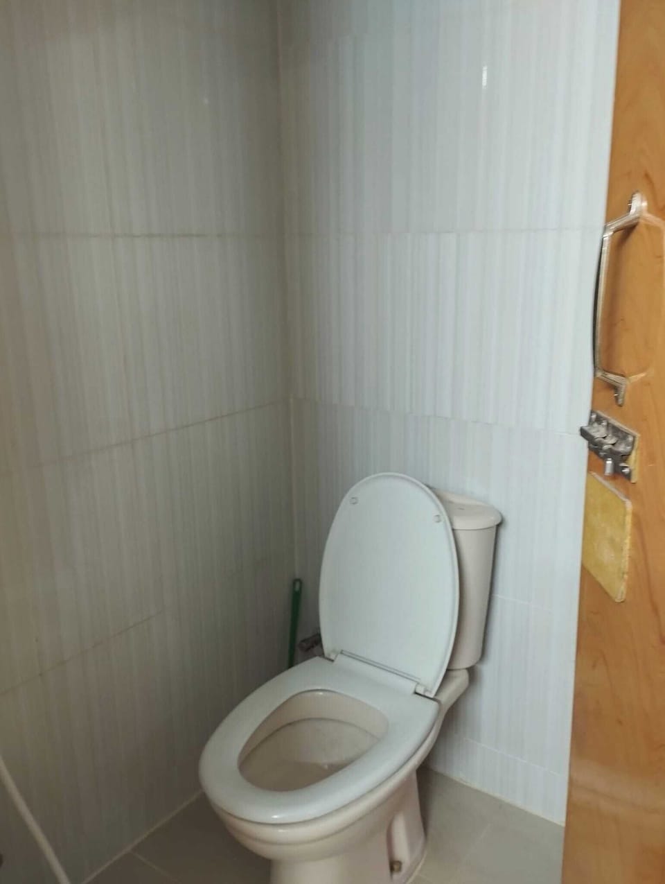 Shower, towels, soap, shampoo