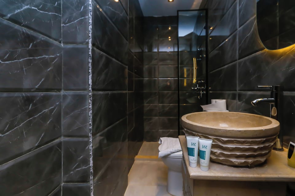 Panoramic Room | Bathroom | Free toiletries, hair dryer, slippers, bidet