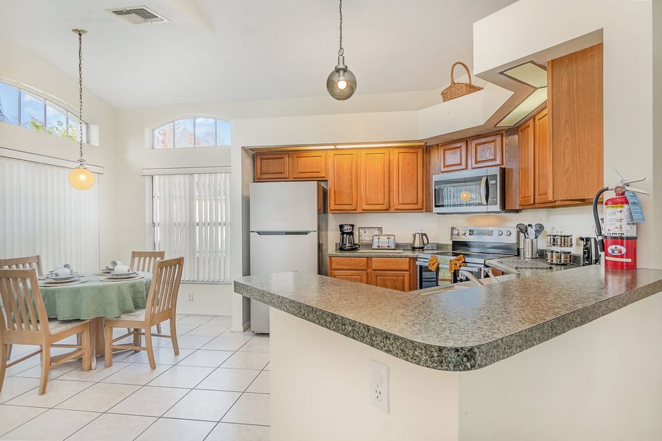Kitchen with Dining Area