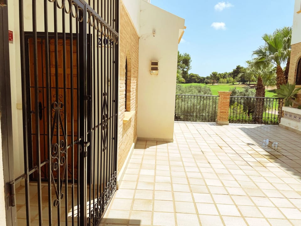 Front gated entrance