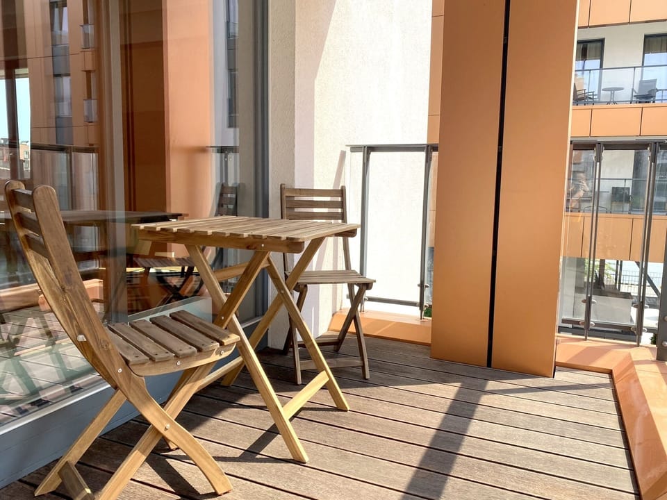 Design Apartment, Balcony, City View | Terrace/patio