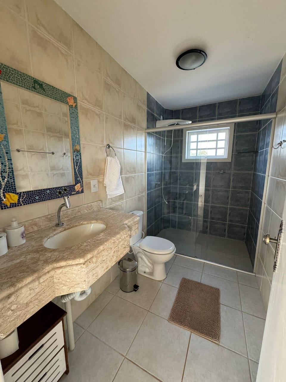 Comfort Apartment, Lanai, Lagoon View | Bathroom | Shower, towels, soap, toilet paper