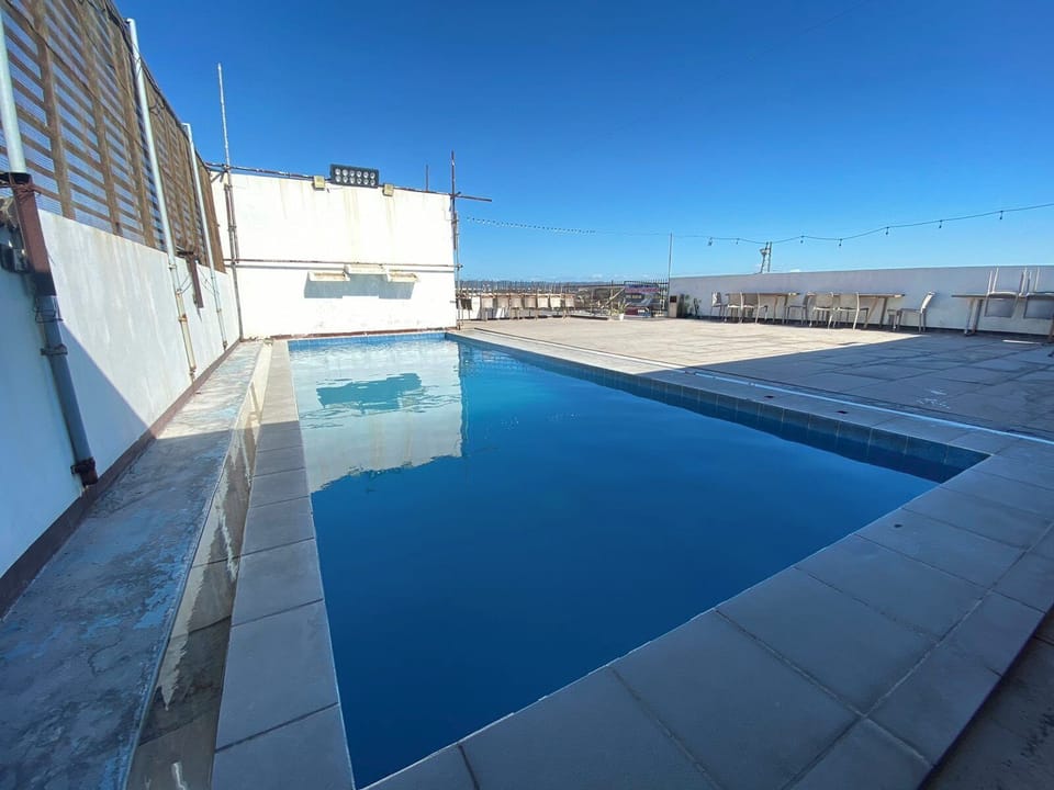 Rooftop pool