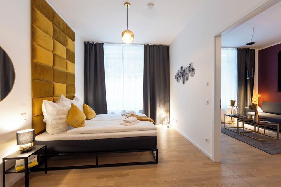 Luxury Apartment | Premium bedding, individually decorated, individually furnished, desk
