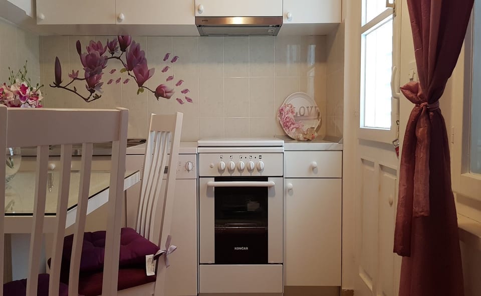 Apartment (Apartment Little Star - Two Bedroom A) | Private kitchen | Fridge