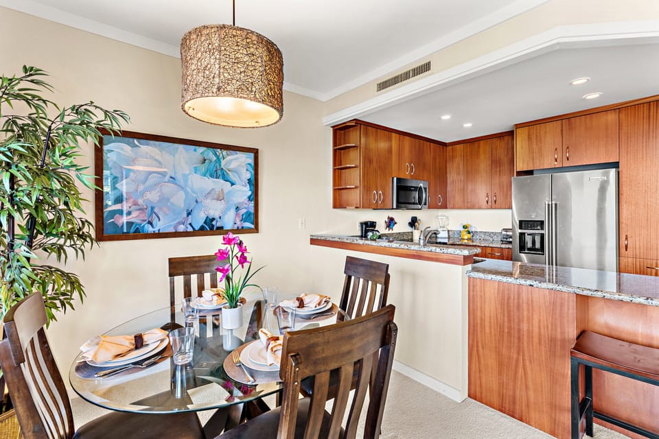 Fully equipped kitchen