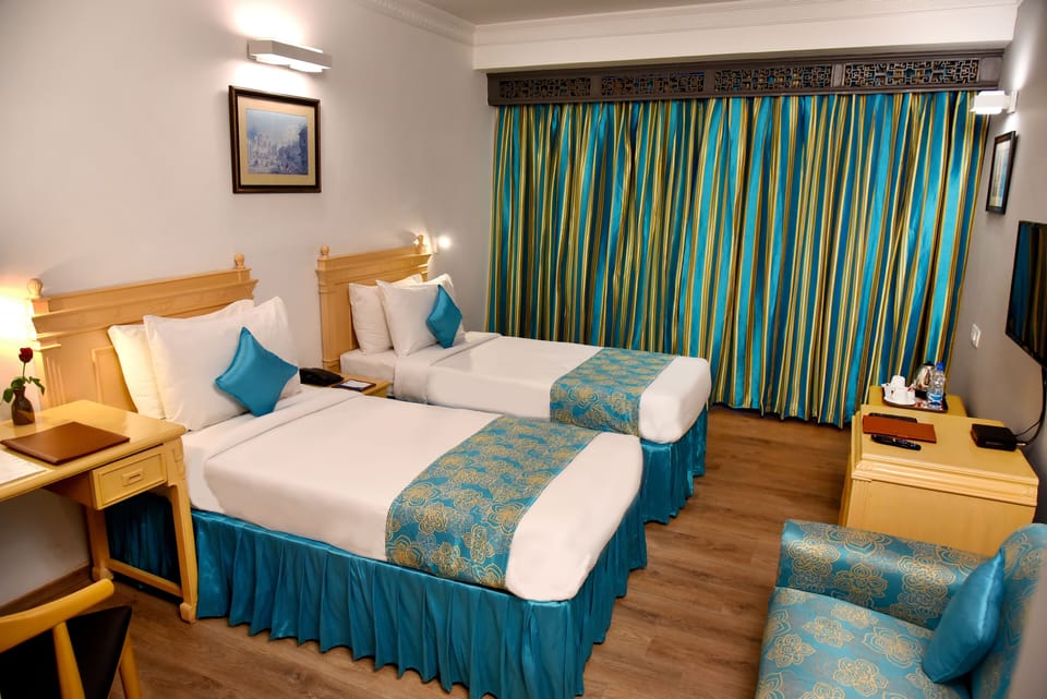 Superior Deluxe Twin Room | Premium bedding, minibar, in-room safe, desk
