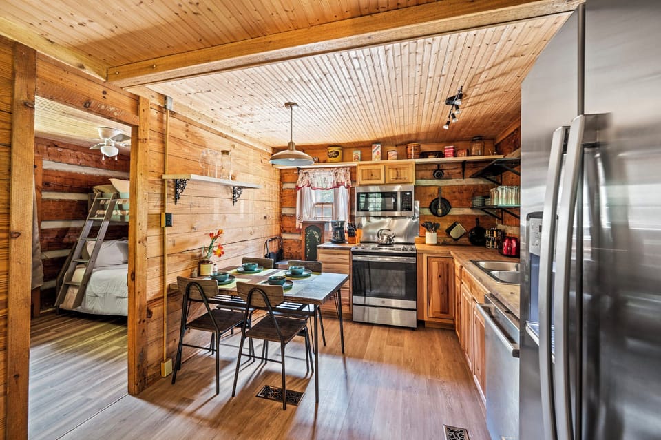 Cook, connect, and create memories around this charming dining nook.