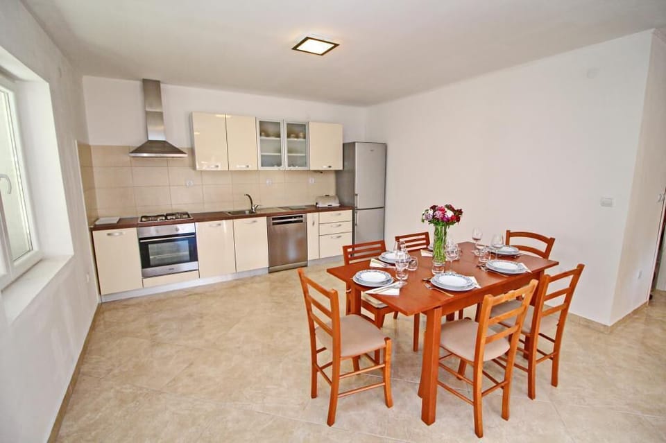 Apartment (Two Bedroom Apartment with Terrace an) | Private kitchen | Fridge