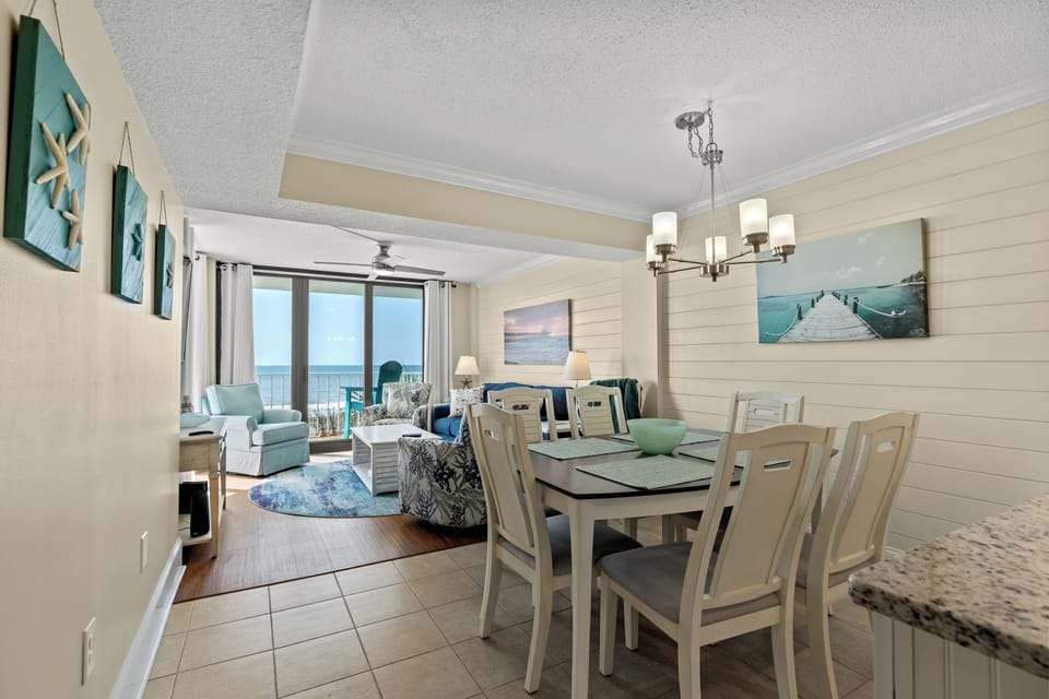Sit together and enjoy a home cooked meal and chat about your fun-filled day!