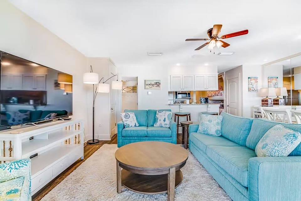 Condo, Multiple Beds (Latitude 29 #36) | Living area | TV