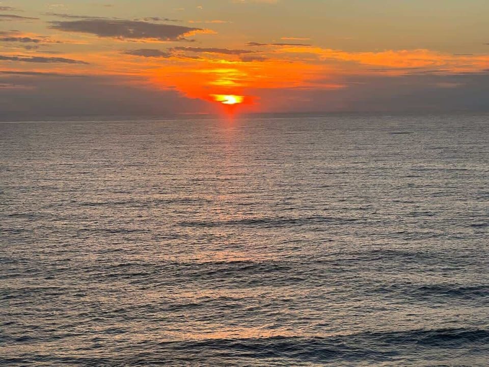 Don't miss sunrise from your private covered balcony!