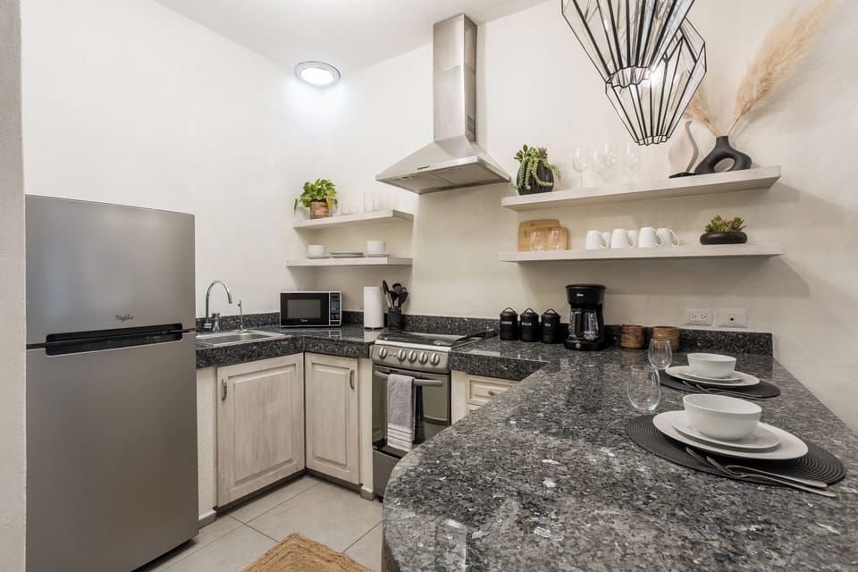Standard House, 1 King Bed with Sofa bed, Kitchen, City View | Private kitchen | Full-size fridge, microwave, oven, stovetop