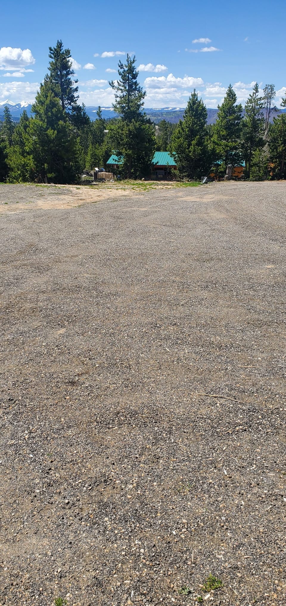 plenty of parking on my 4 acre property 