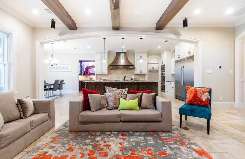 Luxury House, Patio | Living area