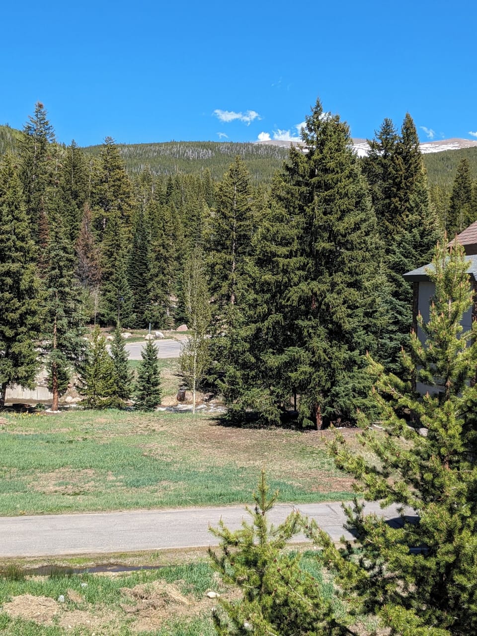 Summer Continental Divide view from bedrooms