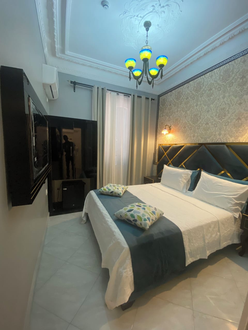 Classic Double Room, 1 King Bed, Air conditioning, City View | In-room safe, desk, WiFi (free)