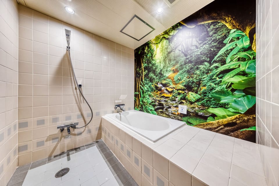 Deluxe Room | Bathroom | Separate tub and shower, hair dryer, slippers, bidet