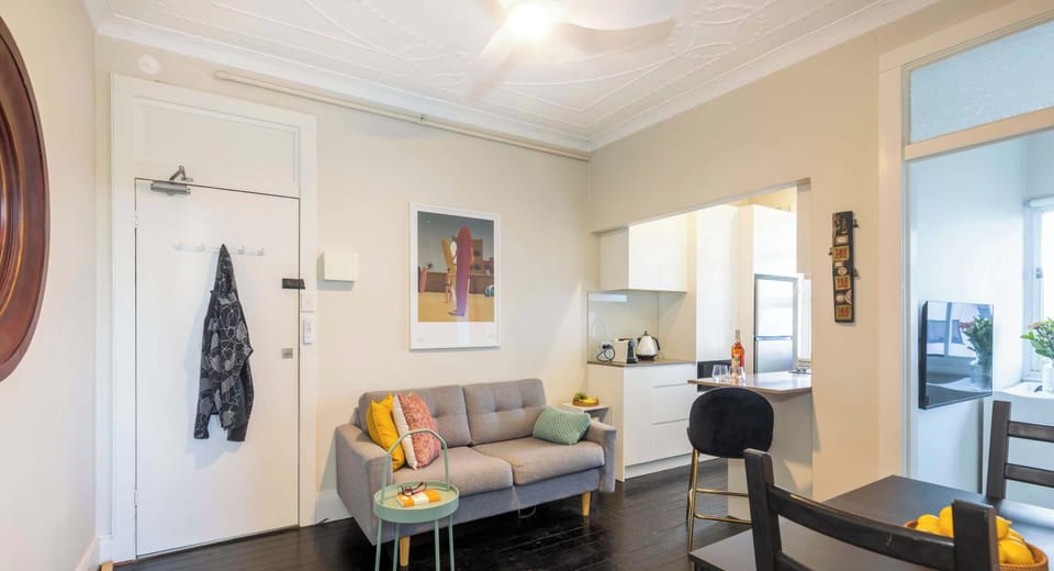 Very functional living with all you need, hairdryer, dishwasher etc