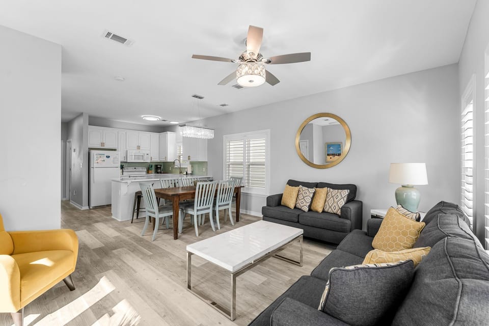 Living And Dining Area On 1st Floor