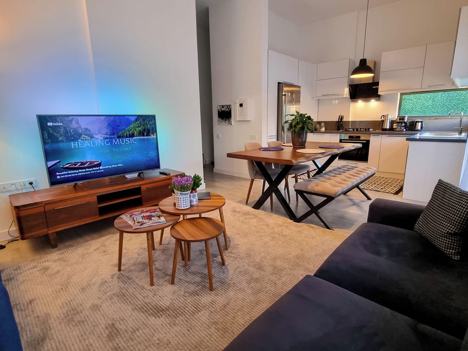 Lounge and Open kitchen