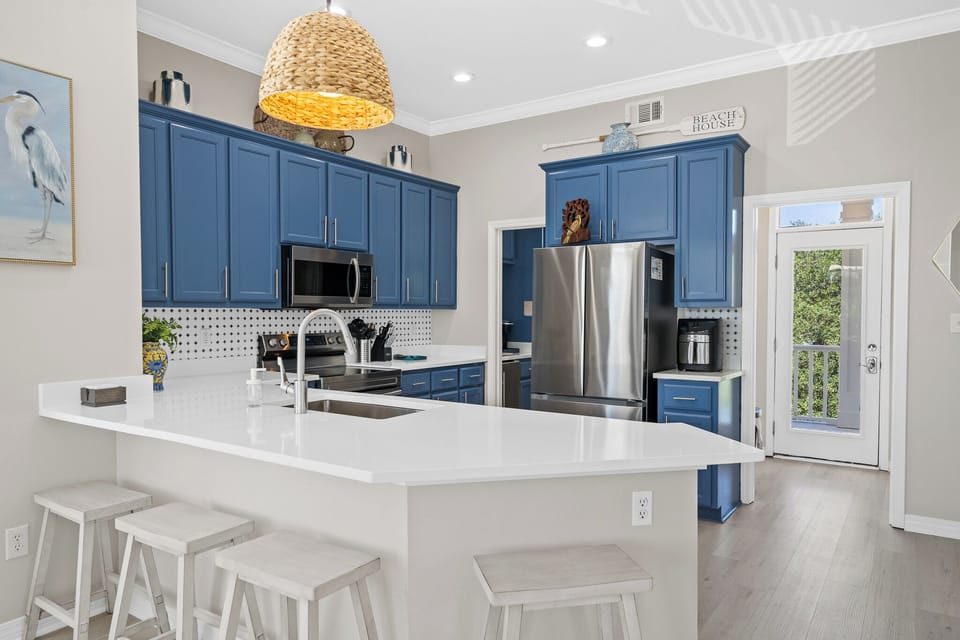 New Countertops in Kitchen