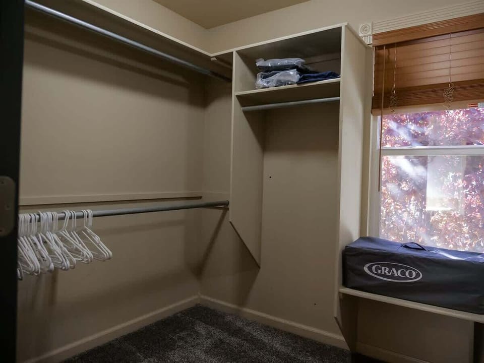 Ensuite Large Closet with Pack n Play