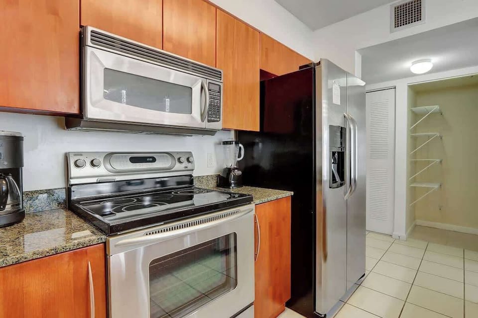 Fully stocked kitchen for your culinary adventures!