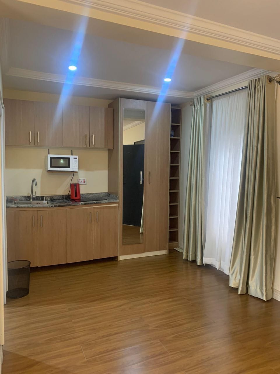 Deluxe Apartment | Private kitchen | Fridge, microwave, dishwasher, rice cooker
