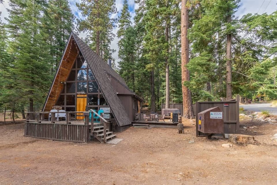 Front View of Cabin