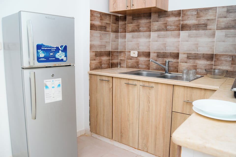 Basic Apartment, Balcony | Private kitchen