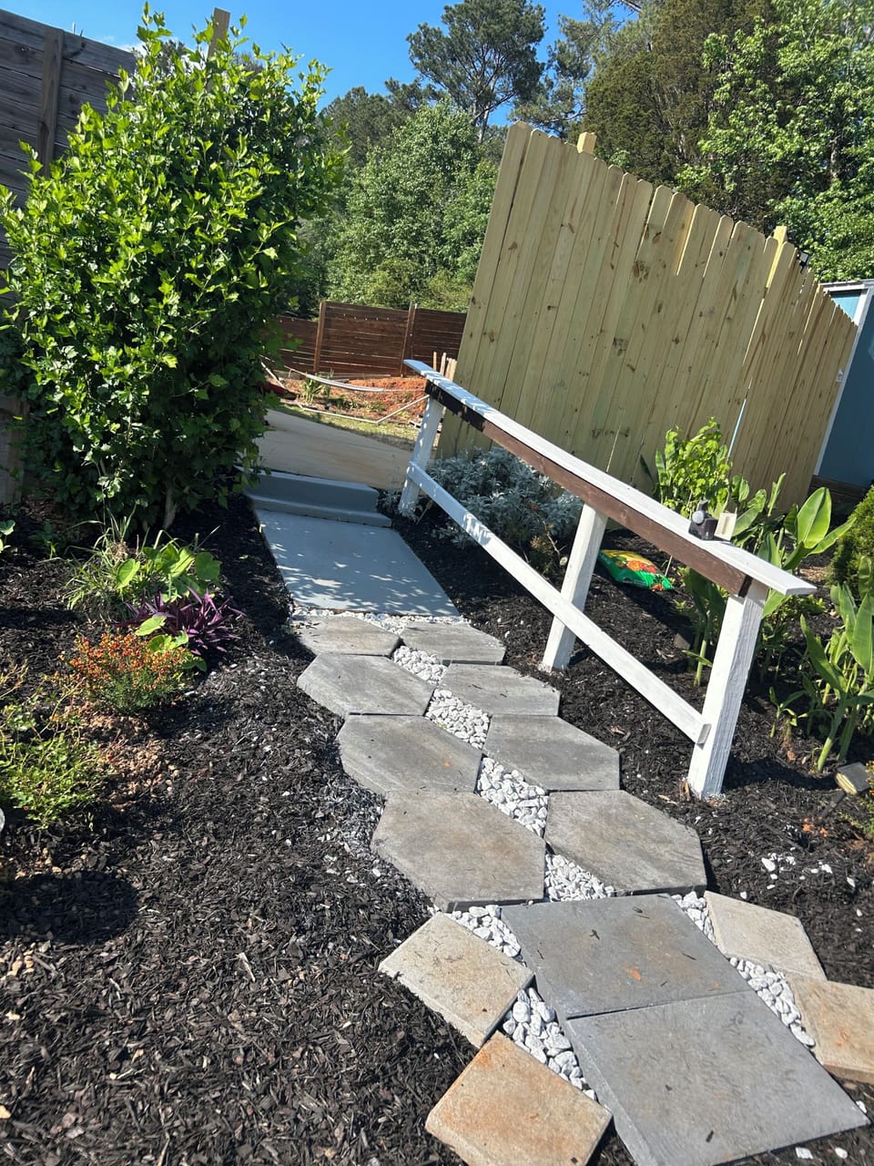 Sidewalk entrance
