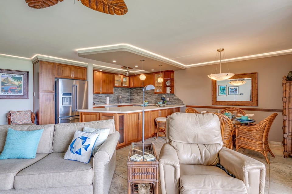 Spacious living area