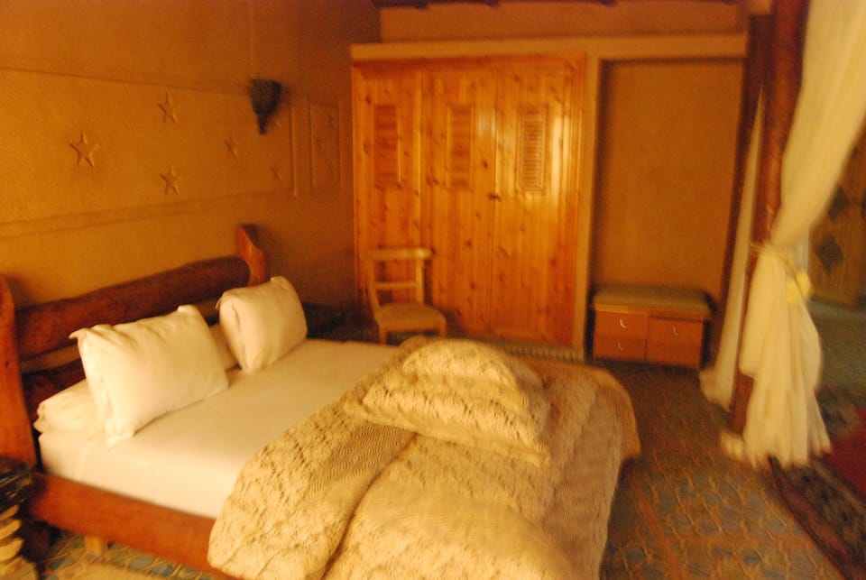 Economy Double Room, Pool View | Iron/ironing board, WiFi (free)