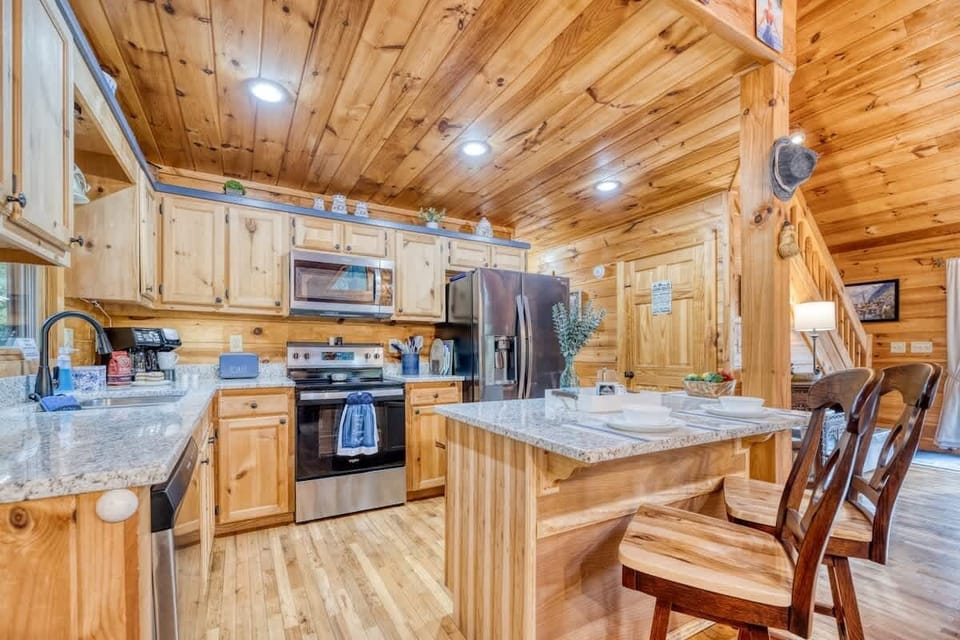 Fully appointed kitchen