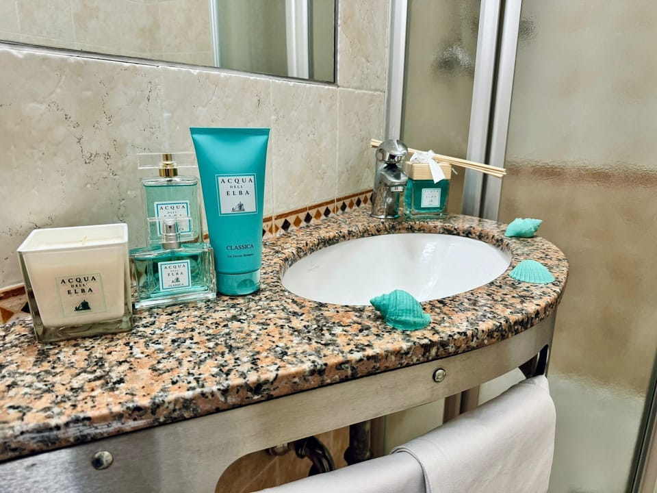 Standard Double or Twin Room | Bathroom | Hair dryer, towels, soap, shampoo