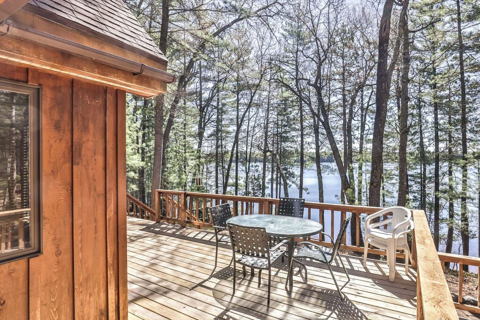 There's better way to start your day then sipping coffee on the deck!