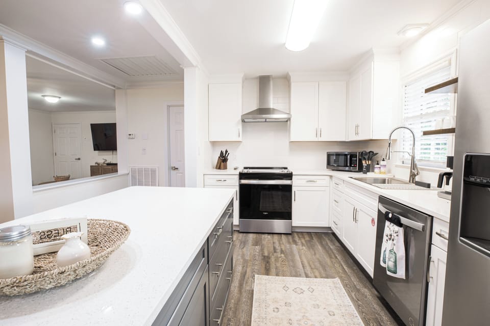 Kitchen stocked with all the cooking essentials!