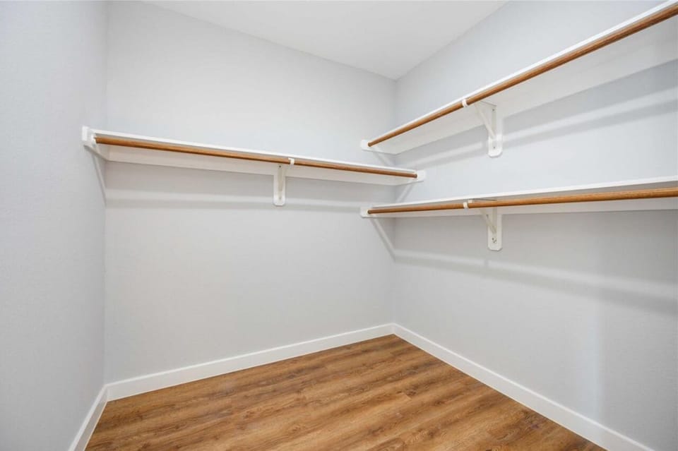 Master bedroom closet
