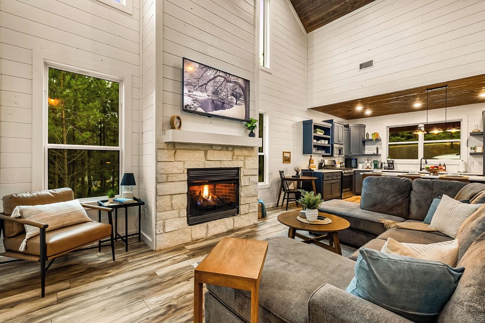 The interiors are just as cozy as the outside!