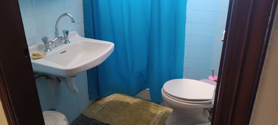 Basic Room, Hill View | Bathroom | Separate tub and shower, rainfall showerhead, hair dryer, towels