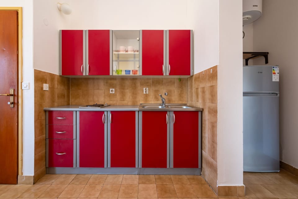 Apartment, 1 Bedroom, Balcony, Garden View | Private kitchen