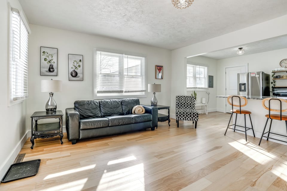 Living Room | Smart TV | Central A/C + Heating | 1st Floor