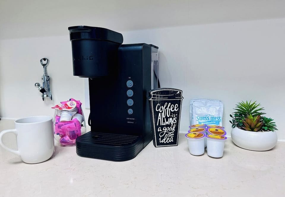 Complementary coffee!