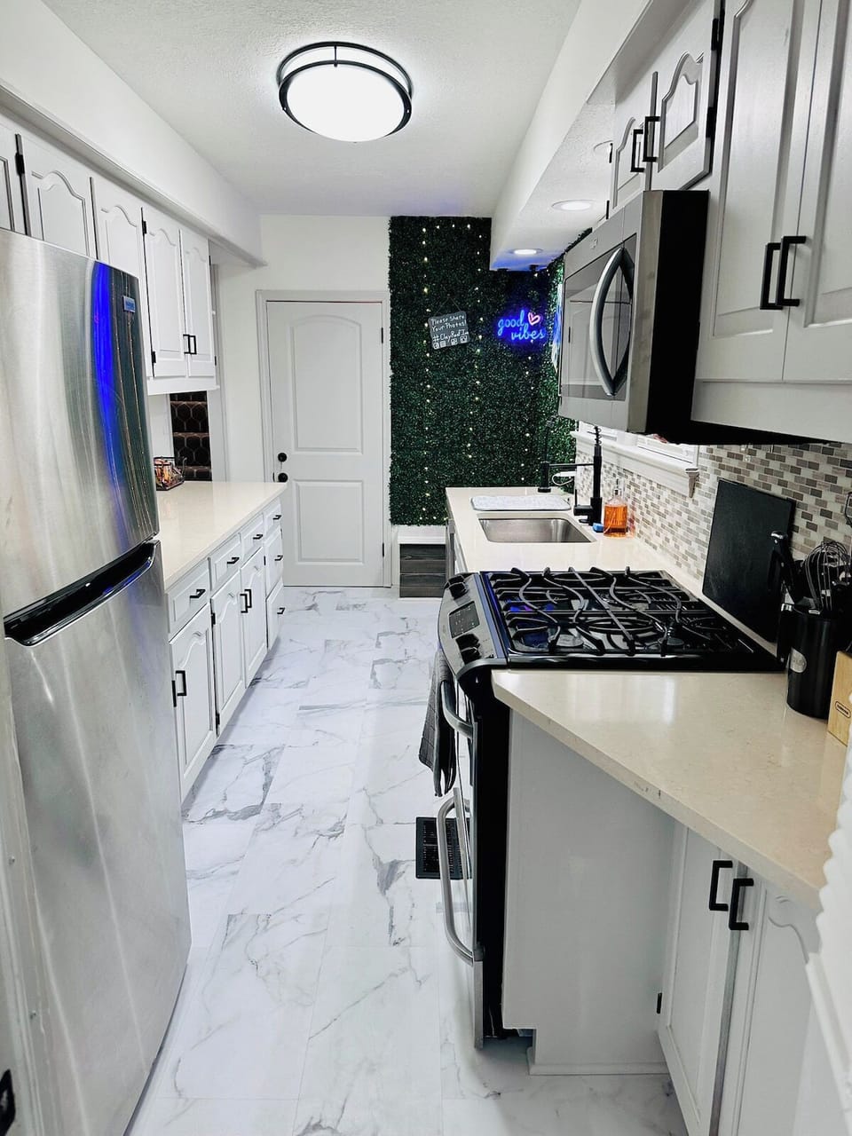 Beautifully renovated kitchen with all the amenities of home