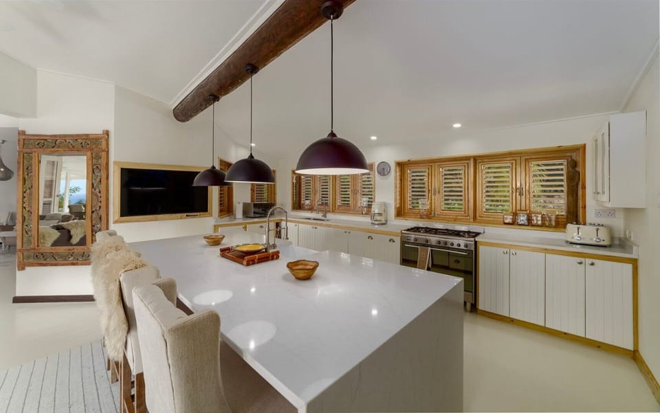 The decked out kitchen
