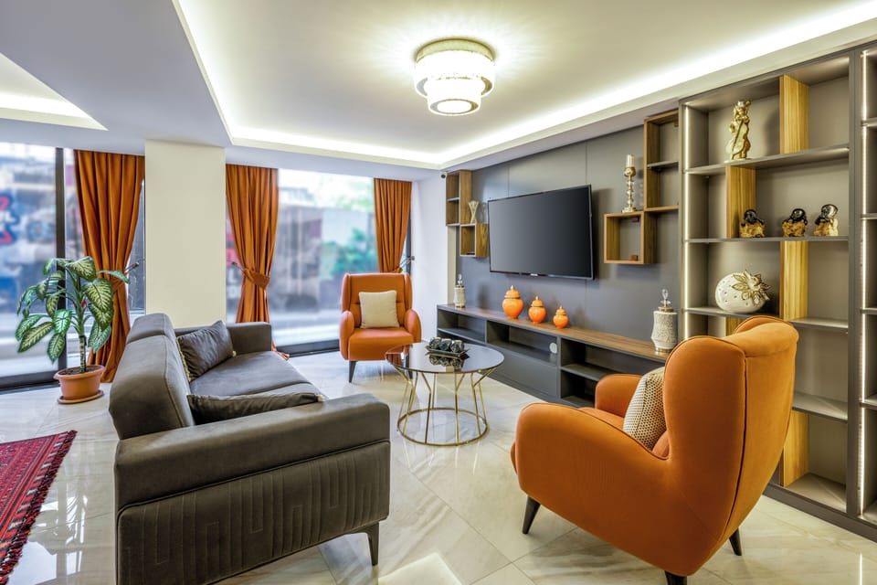 Lobby sitting area