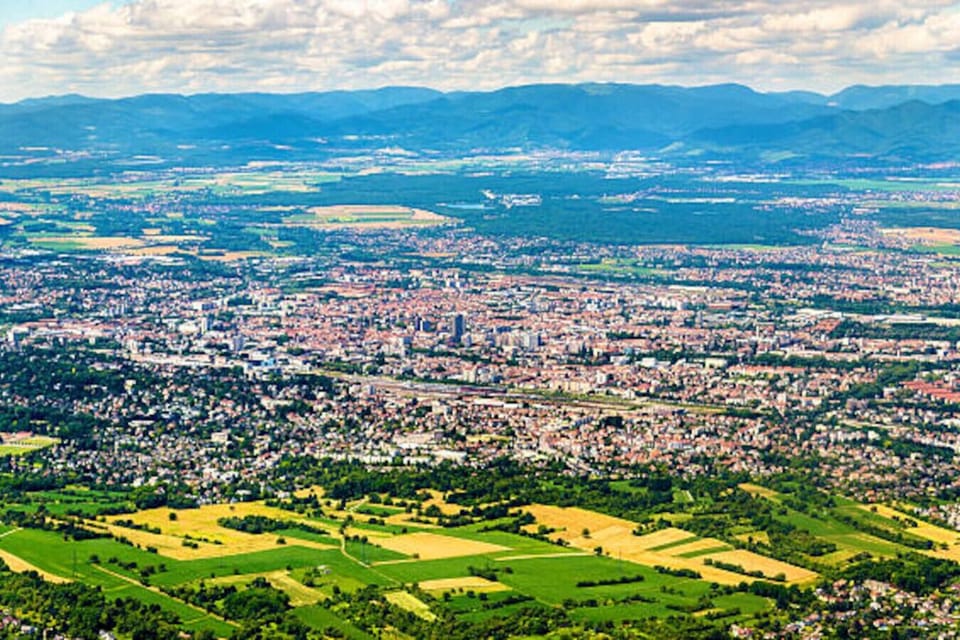 vu sur Mulhouse