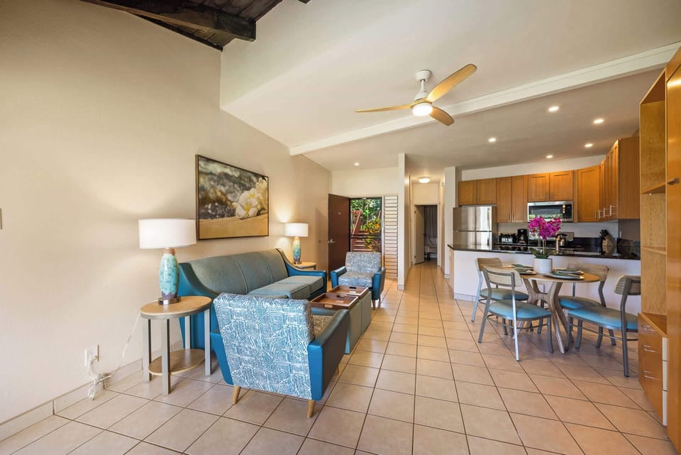 Spacious living area