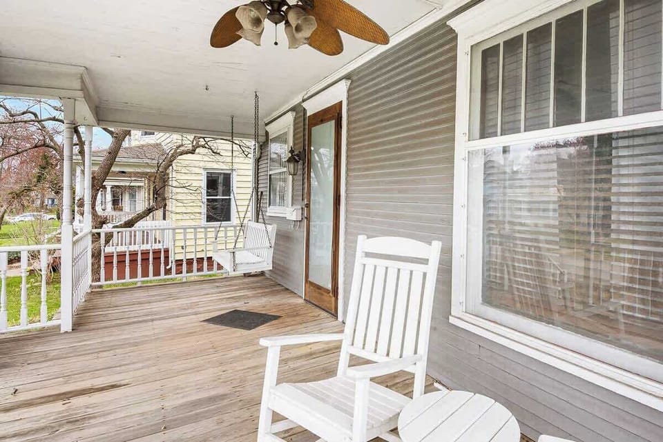 Relaxing front porch